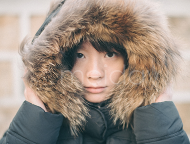 大毛领大阔超轻羽绒大衣