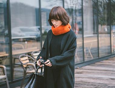 Handmade胸针大衣