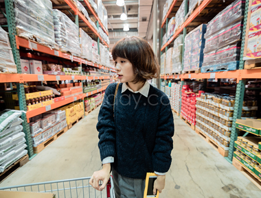 复古绞花大毛衣