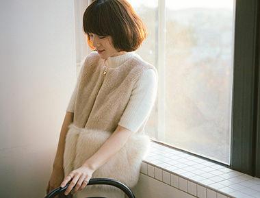 安哥拉羊羔背心